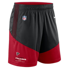 Atlanta Falcons Sideline Primary Lockup Performance Shorts - Black/Red | Nike sale