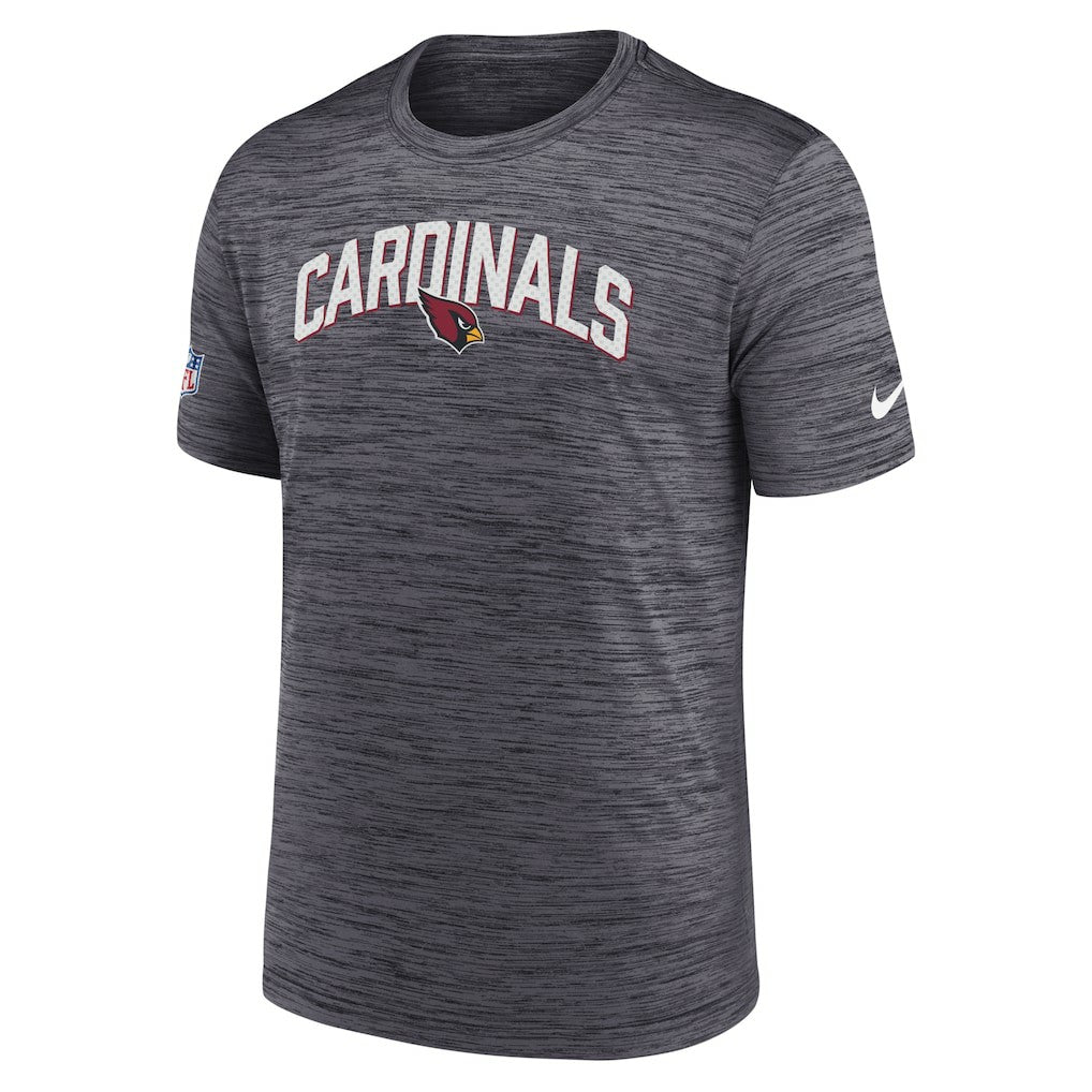 Arizona Cardinals Sideline Velocity Athletic Stack Performance T-Shirt - Black | Nike for sale