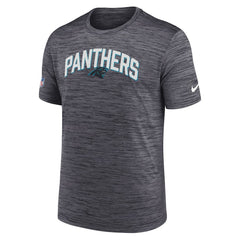 Carolina Panthers Sideline Velocity Athletic Stack Performance T-Shirt - Black | Nike outlet
