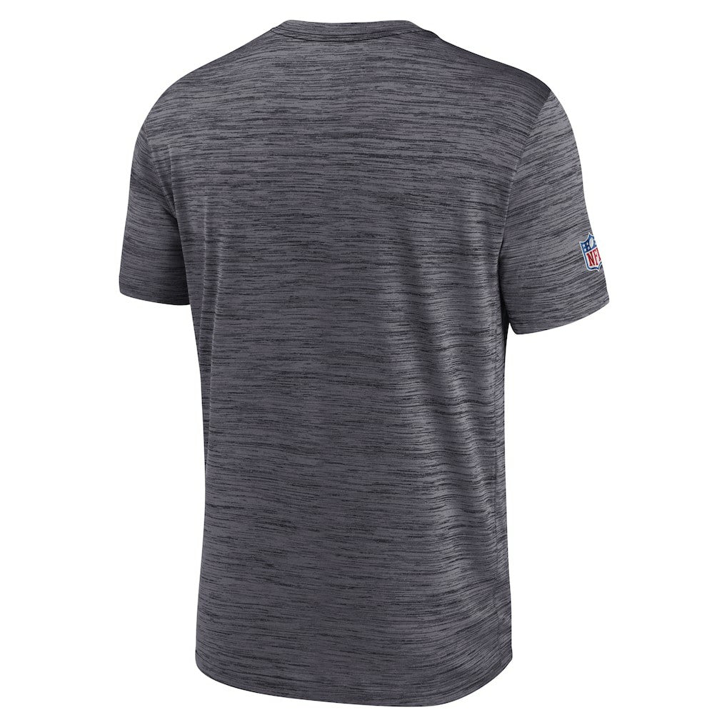 Carolina Panthers Sideline Velocity Athletic Stack Performance T-Shirt - Black | Nike outlet