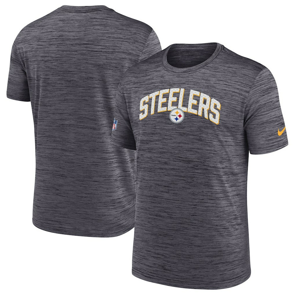 Pittsburgh Steelers Sideline Velocity Athletic Stack Performance T-Shirt - Black | Nike outlet
