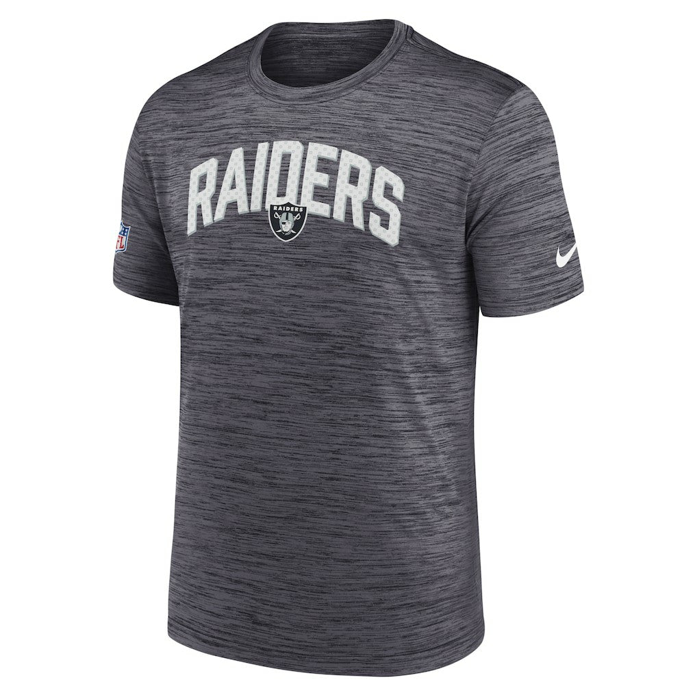 Las Vegas Raiders Sideline Velocity Athletic Stack Performance T-Shirt - Black | Nike outlet