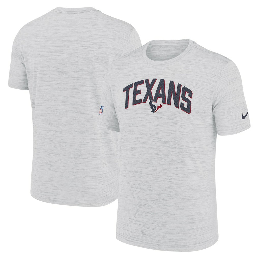 Houston Texans Sideline Velocity Athletic Stack Performance T-Shirt - White | Nike outlet