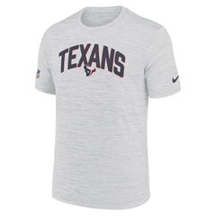 Houston Texans Sideline Velocity Athletic Stack Performance T-Shirt - White | Nike outlet