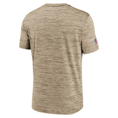 Cleveland Browns Sideline Velocity Athletic Stack Performance T-Shirt - Brown | Nike sale