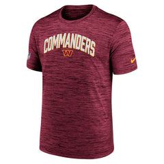 Washington Commanders Sideline Velocity Athletic Stack Performance T-Shirt - Burgundy | Nike cheap