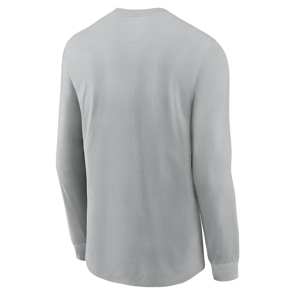 Arizona Cardinals Sideline Infograph Lock Up Performance Long Sleeve T-Shirt - Gray | Nike cheap