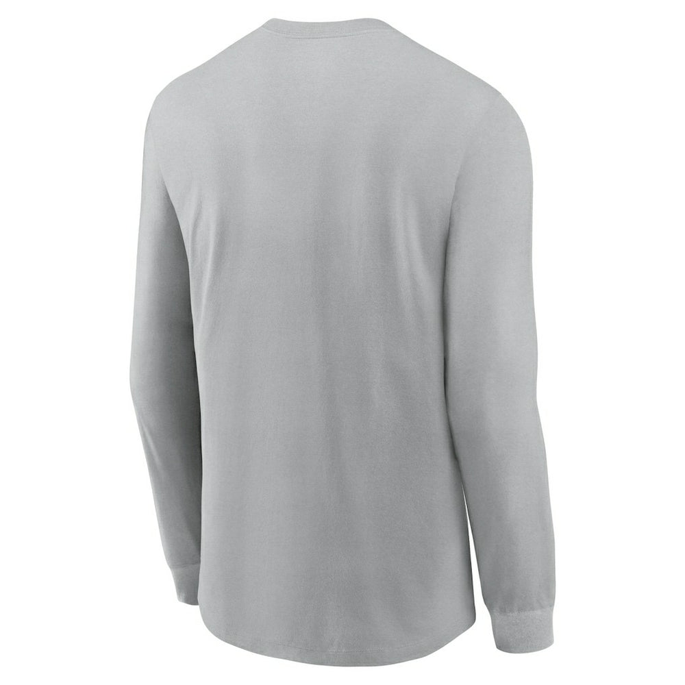 Arizona Cardinals Sideline Infograph Lock Up Performance Long Sleeve T-Shirt - Gray | Nike cheap