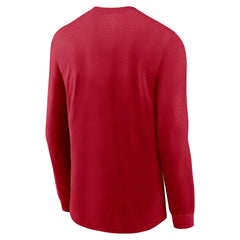 Tampa Bay Buccaneers Sideline Infograph Lock Up Performance Long Sleeve T-Shirt - Red | Nike on sale