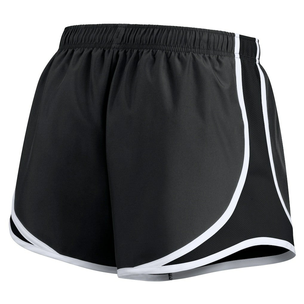 San Francisco 49ers Women's Plus Size Logo Performance Tempo Shorts - Charcoal | Nike sale