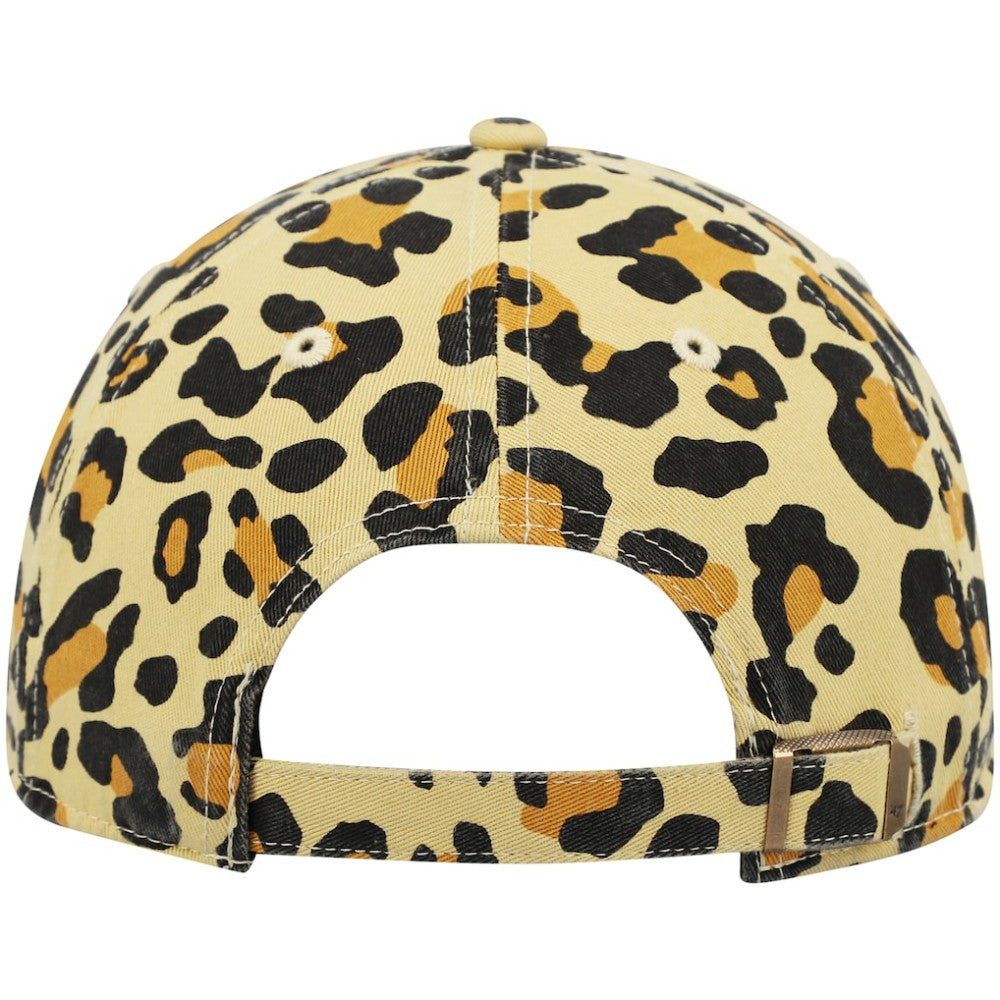Chicago Cubs Women's Bagheera Cheetah Clean up Adjustable Hat - Tan | 47 brand