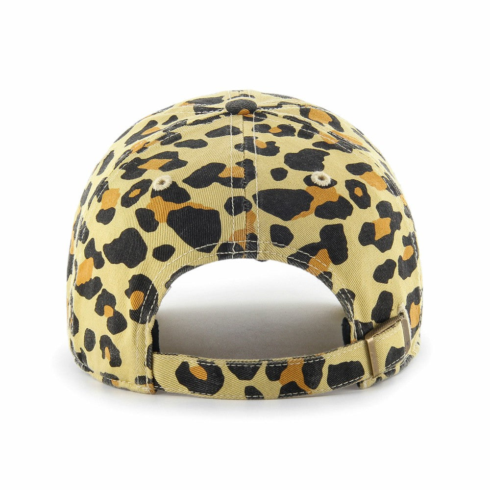 Miami Marlins Women's Bagheera Cheetah Clean up Adjustable Hat - Tan | 47 brand