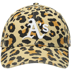 Athletics Women's Bagheera Cheetah Clean up Adjustable Hat - Tan | 47 brand