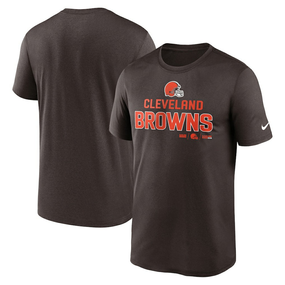 Cleveland Browns Legend Community Performance T-Shirt - Brown | Nike for sale