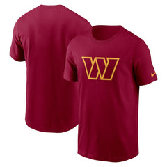 Washington Commanders Primetime Logo Essential T-Shirt - Burgundy | Nike cheap