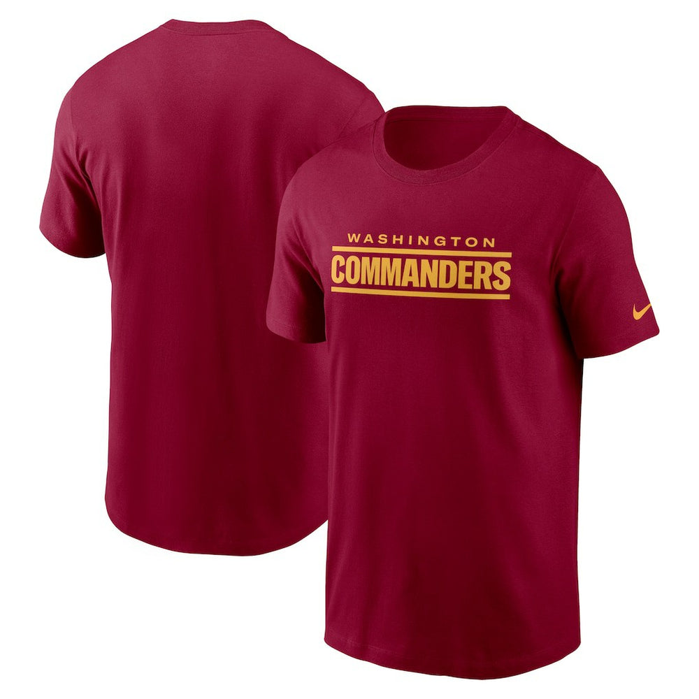 Washington Commanders Wordmark T-Shirt - Burgundy | Nike for sale