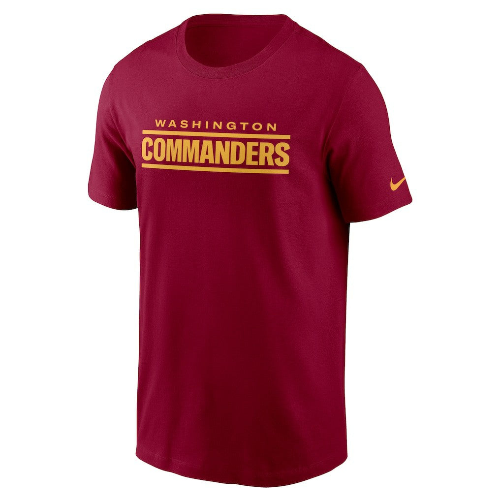 Washington Commanders Wordmark T-Shirt - Burgundy | Nike for sale