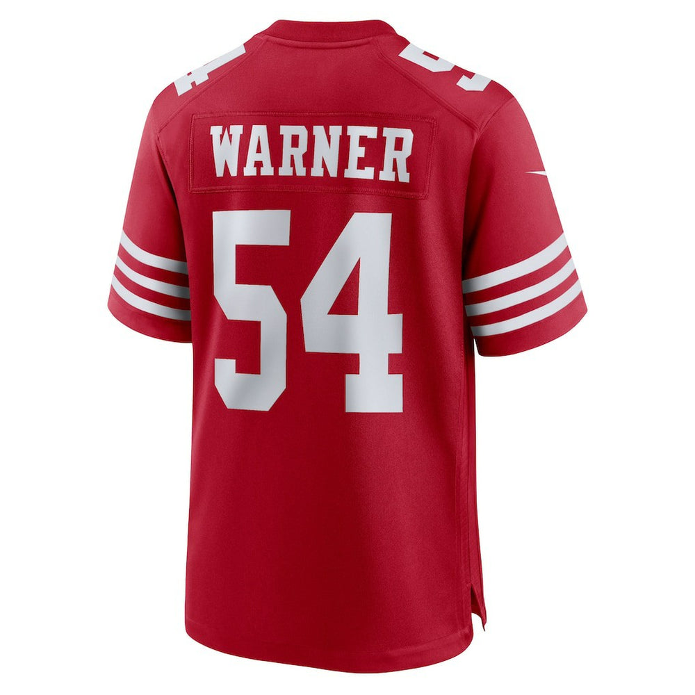 Fred Warner San Francisco 49ers Team Game Player Jersey - Scarlet | Nike discount