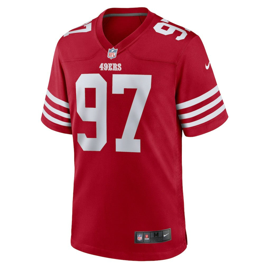 Nick Bosa San Francisco 49ers Team Game Jersey - Scarlet | Nike on sale