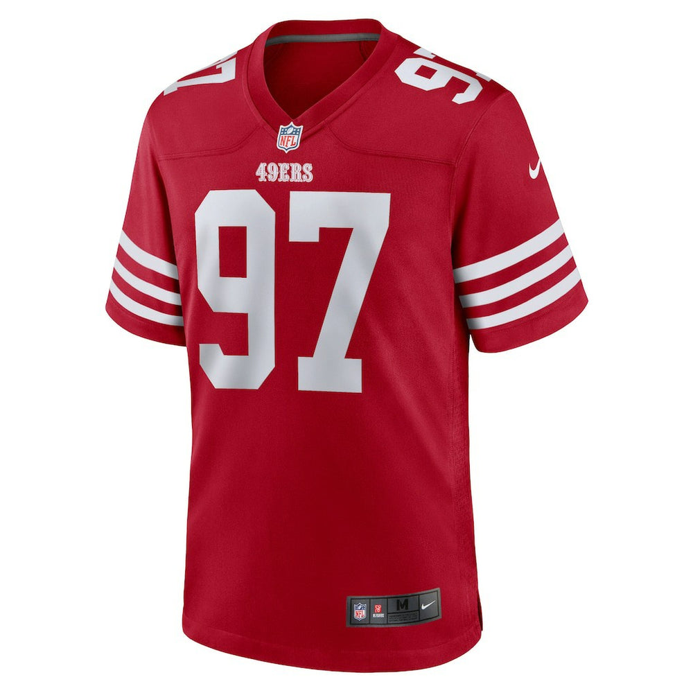 Nick Bosa San Francisco 49ers Team Game Jersey - Scarlet | Nike on sale