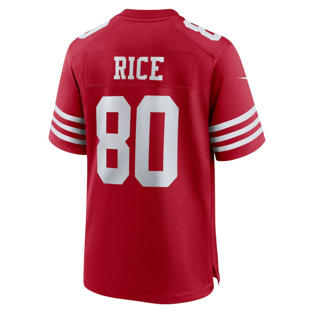 Jerry Rice San Francisco 49ers Retired Game Player Jersey - Scarlet | Nike for sale