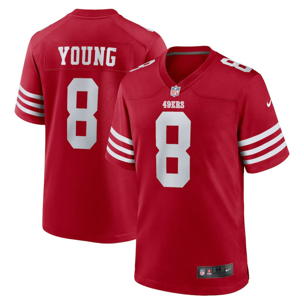 Steve Young San Francisco 49ers Retired Game Player Jersey - Scarlet | Nike for sale