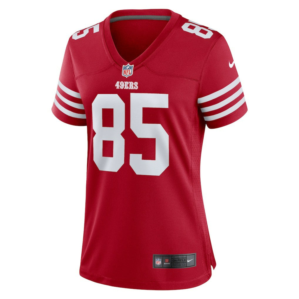 George Kittle San Francisco 49ers Women's Team Game Player Jersey - Scarlet | Nike outlet