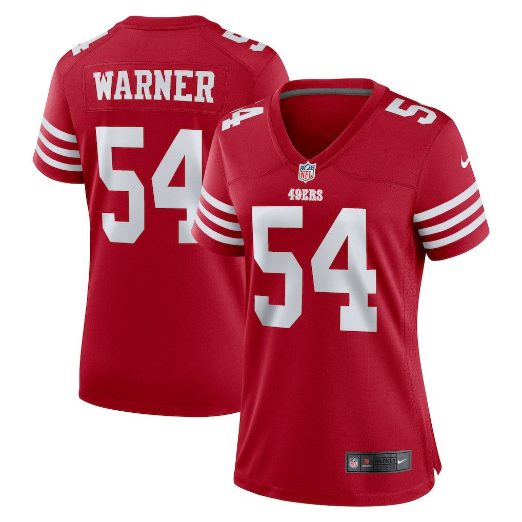 Fred Warner San Francisco 49ers Women's Game Player Jersey - Scarlet | Nike on sale