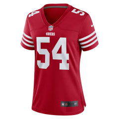 Fred Warner San Francisco 49ers Women's Game Player Jersey - Scarlet | Nike on sale