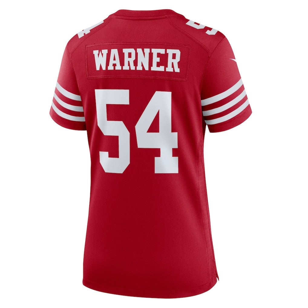 Fred Warner San Francisco 49ers Women's Game Player Jersey - Scarlet | Nike on sale