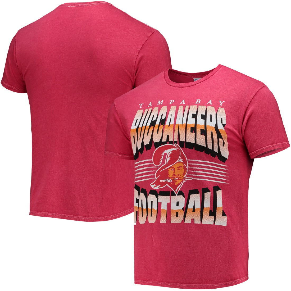 Tampa Bay Buccaneers '47 Rocker Vintage Tubular T-Shirt - Red for sale