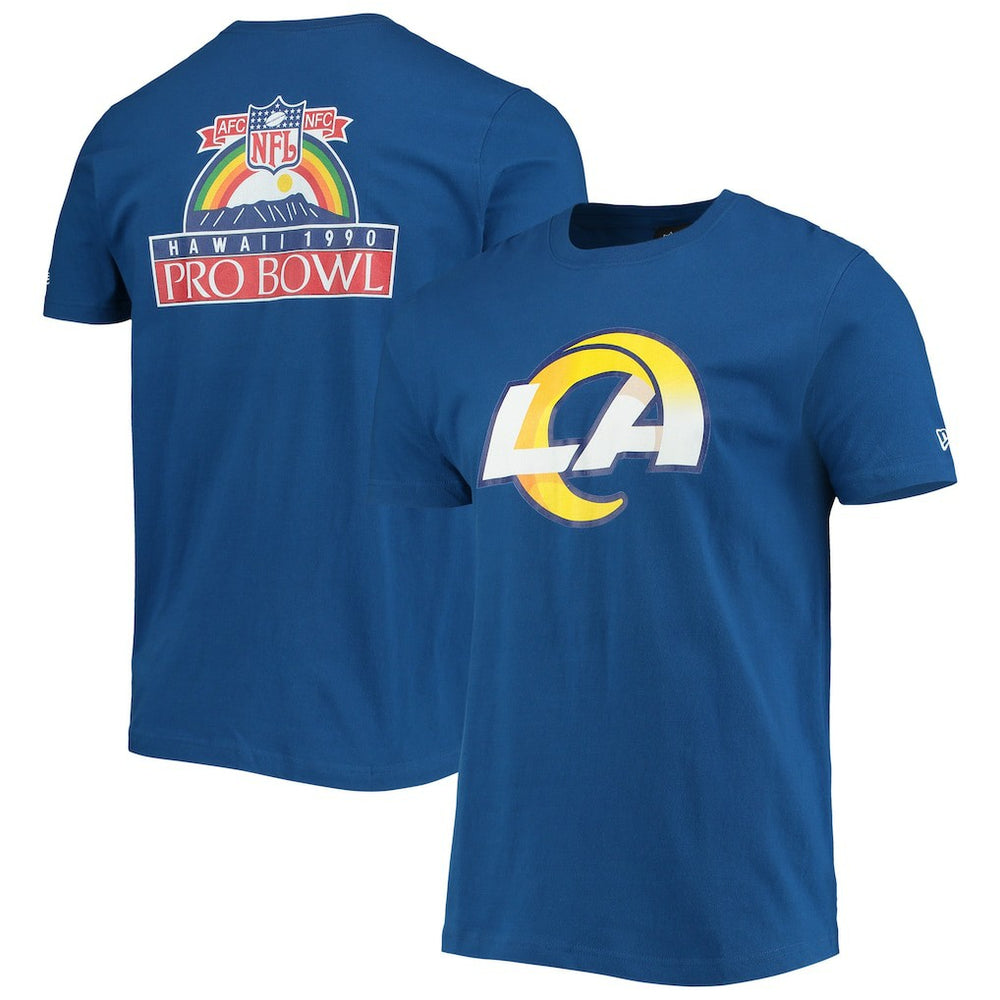 Los Angeles Rams New Era 1990 Pro Bowl T-Shirt - Royal on sale