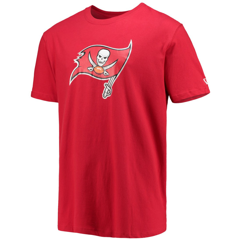 Tampa Bay Buccaneers New Era Patch Up Collection Super Bowl XXXVII T-Shirt - Red discount