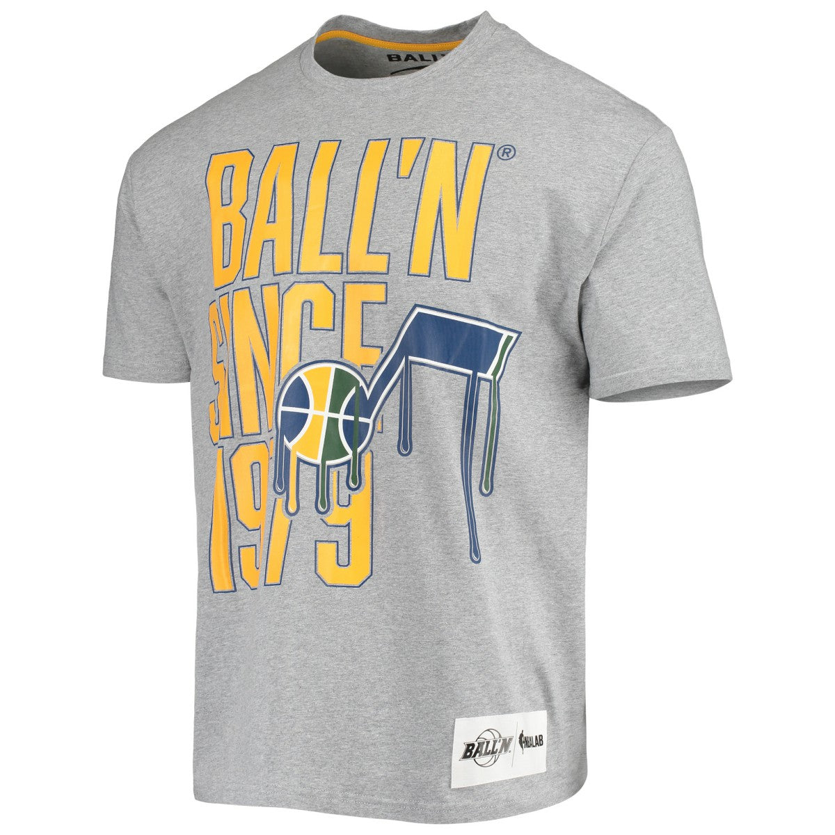 Utah Jazz BALL'N Since 1979 T-Shirt - Heathered Gray shop