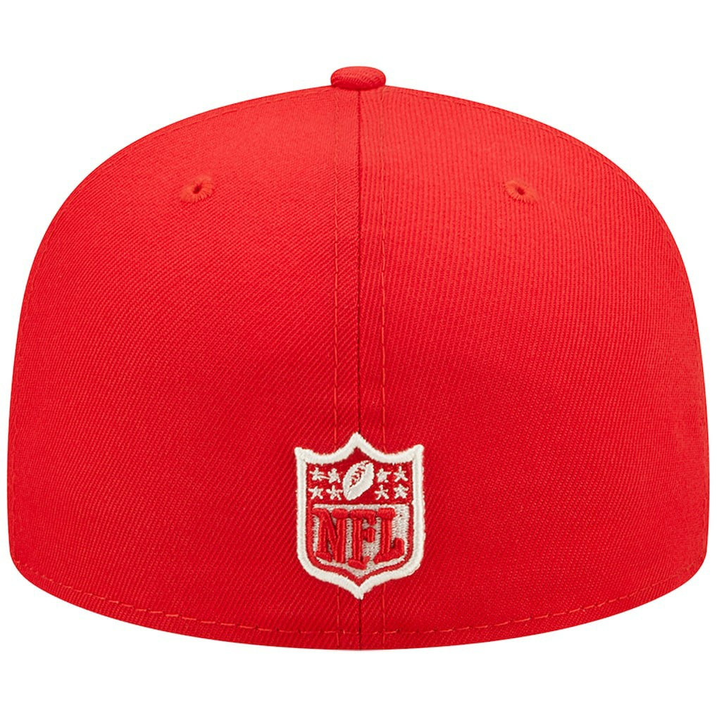 Kansas City Chiefs New Era Super Bowl IV Pop Sweat 59FIFTY Fitted Hat - Red cheap