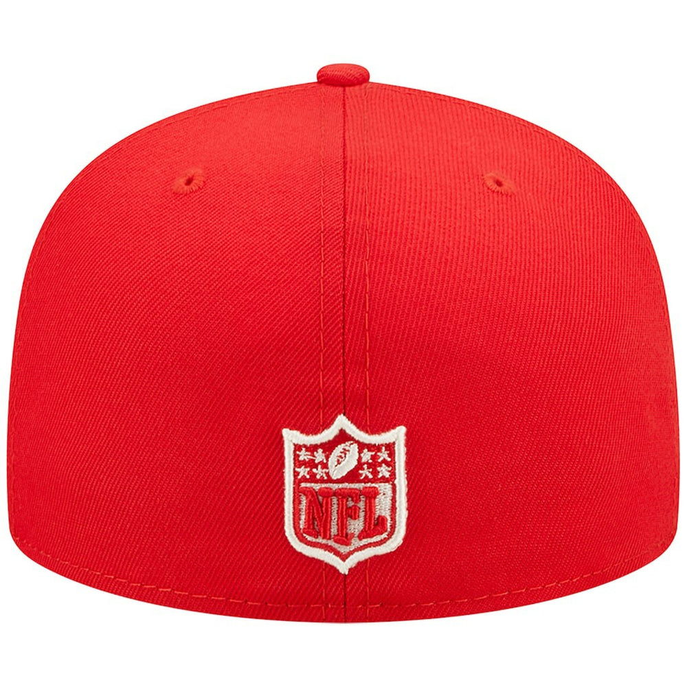 Kansas City Chiefs New Era Super Bowl IV Pop Sweat 59FIFTY Fitted Hat - Red cheap