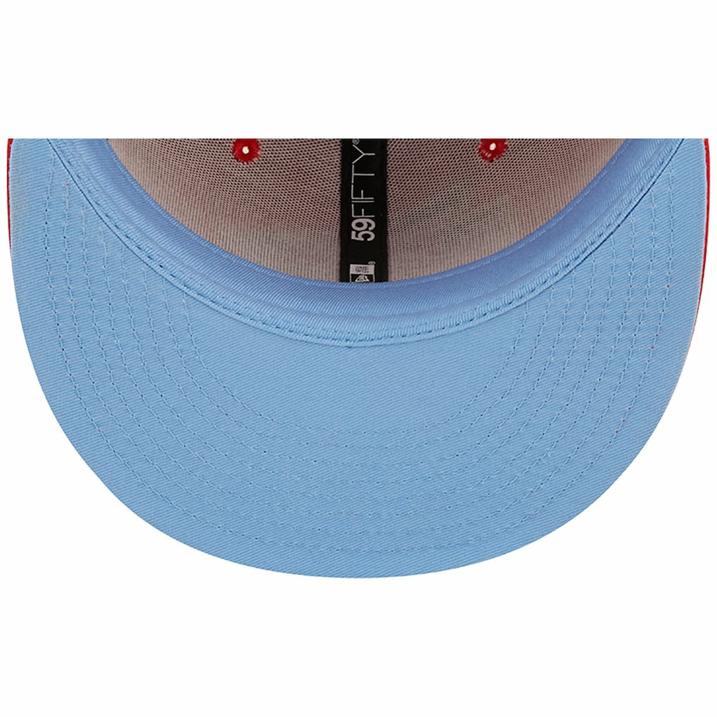 Kansas City Chiefs New Era Super Bowl IV Pop Sweat 59FIFTY Fitted Hat - Red cheap