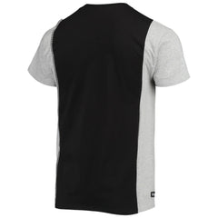 San Francisco 49ers Refried Apparel Sustainable Split T-Shirt - Black/Heathered Gray outlet