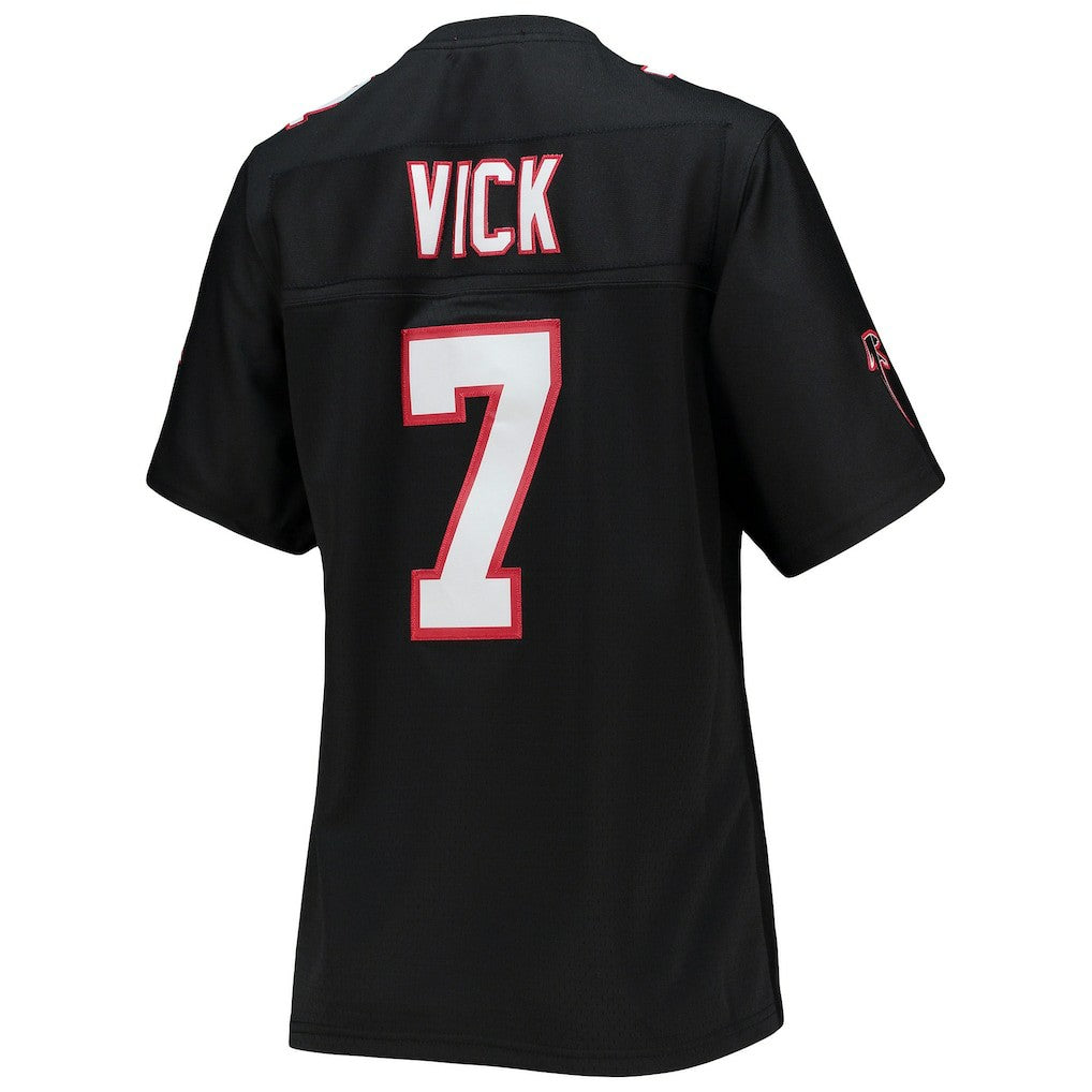 Michael Vick Atlanta Falcons Women's Legacy Replica Player Jersey - Black on sale