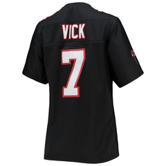 Michael Vick Atlanta Falcons Women's Legacy Replica Player Jersey - Black on sale