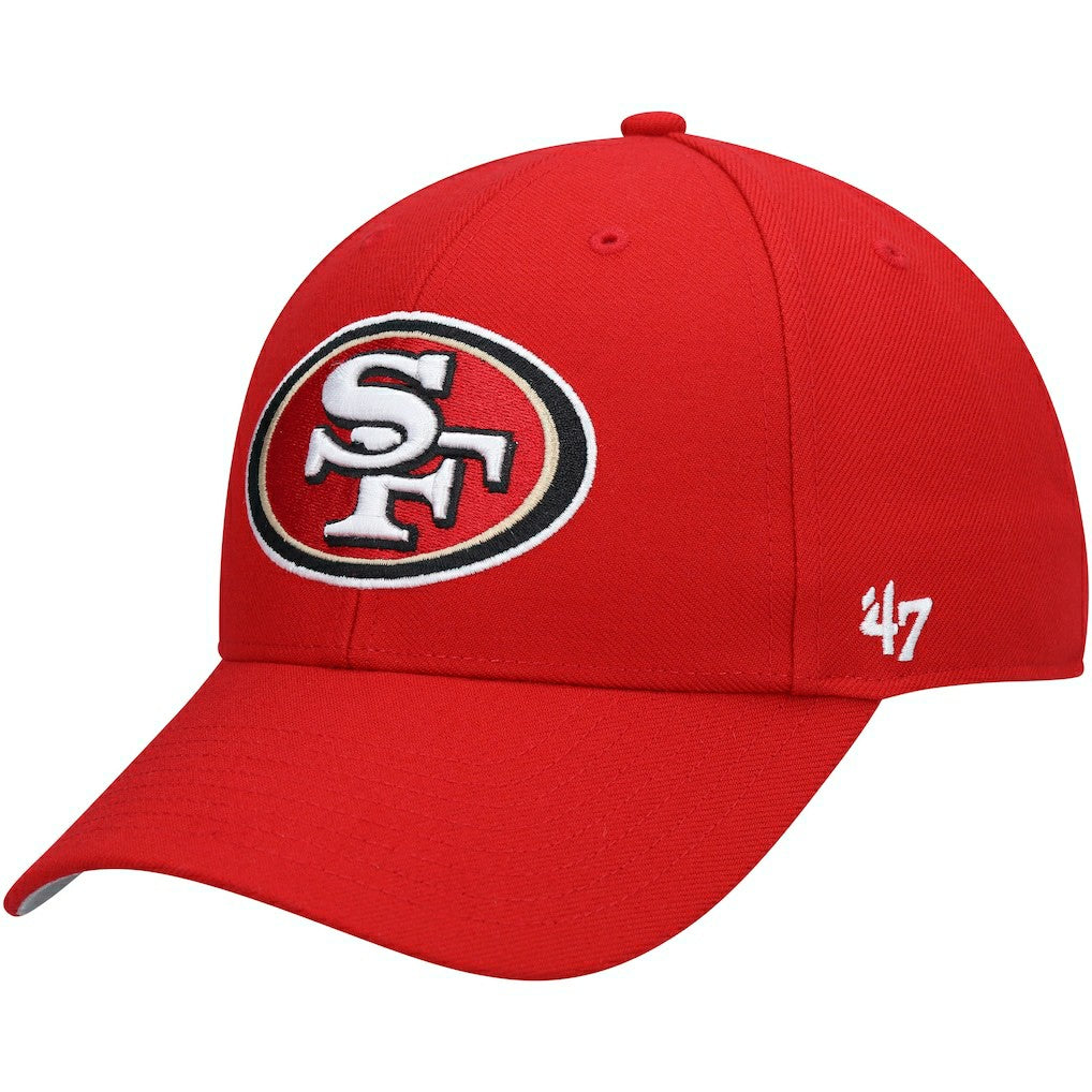 San Francisco 49ers '47 Logo MVP Adjustable Hat - Scarlet sale