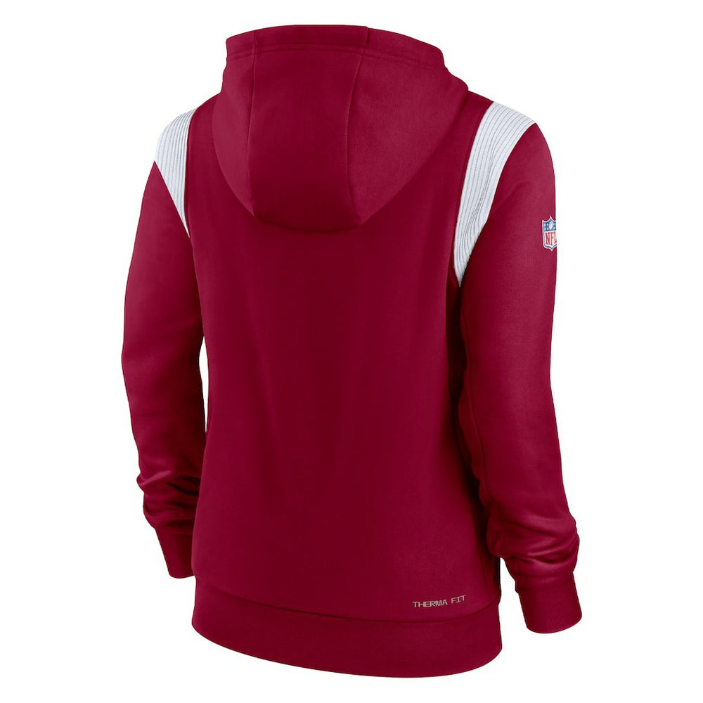 Washington Commanders Women's Sideline Stack Performance Pullover Hoodie - Burgundy | Nike sale