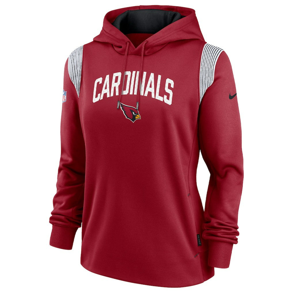 Arizona Cardinals Women's Sideline Stack Performance Pullover Hoodie - Cardinal | Nike discount