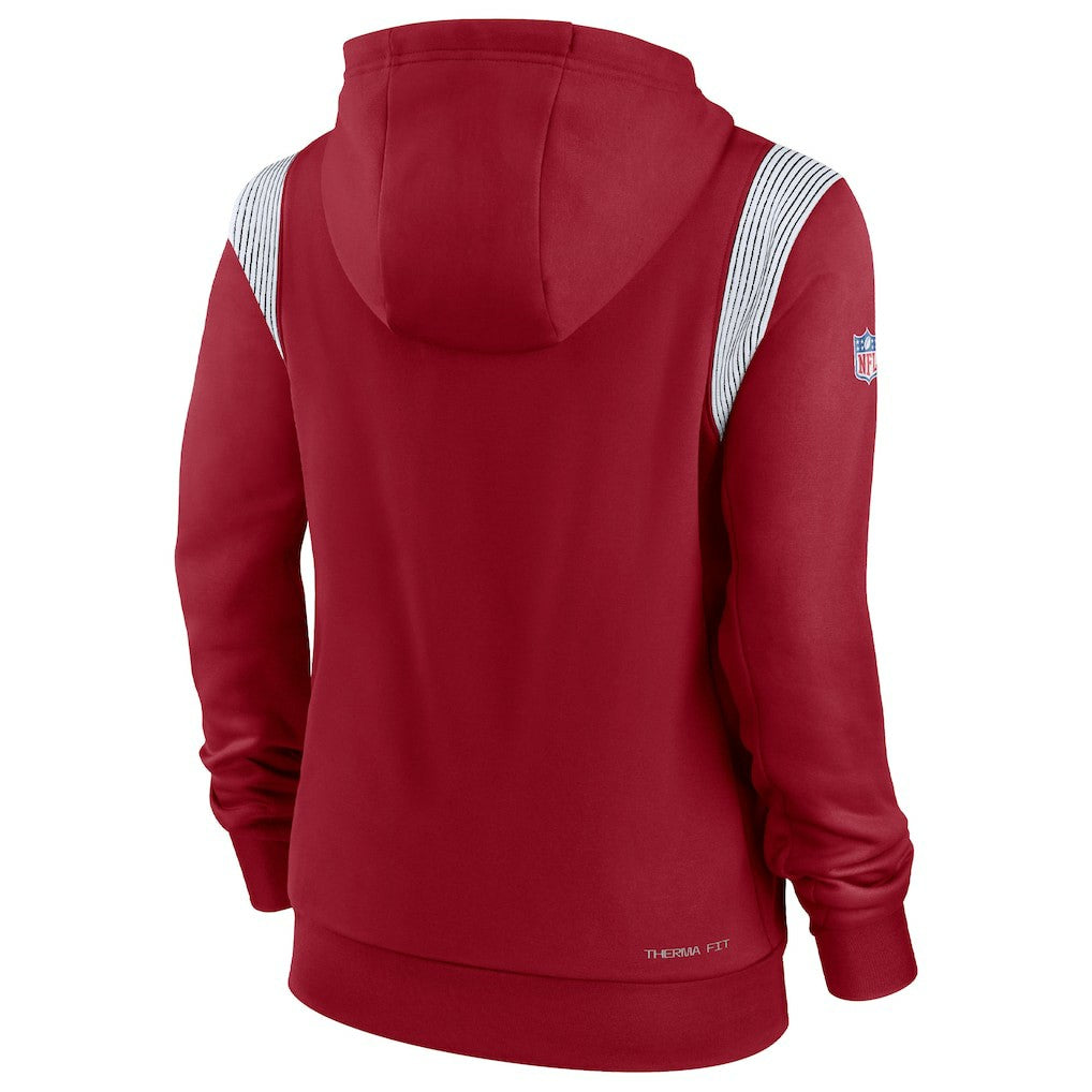 Arizona Cardinals Women's Sideline Stack Performance Pullover Hoodie - Cardinal | Nike discount