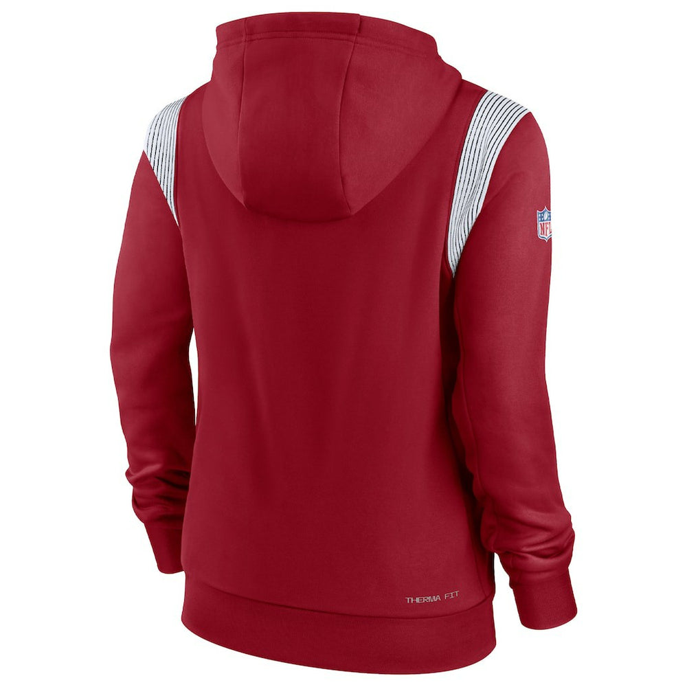 Arizona Cardinals Women's Sideline Stack Performance Pullover Hoodie - Cardinal | Nike discount