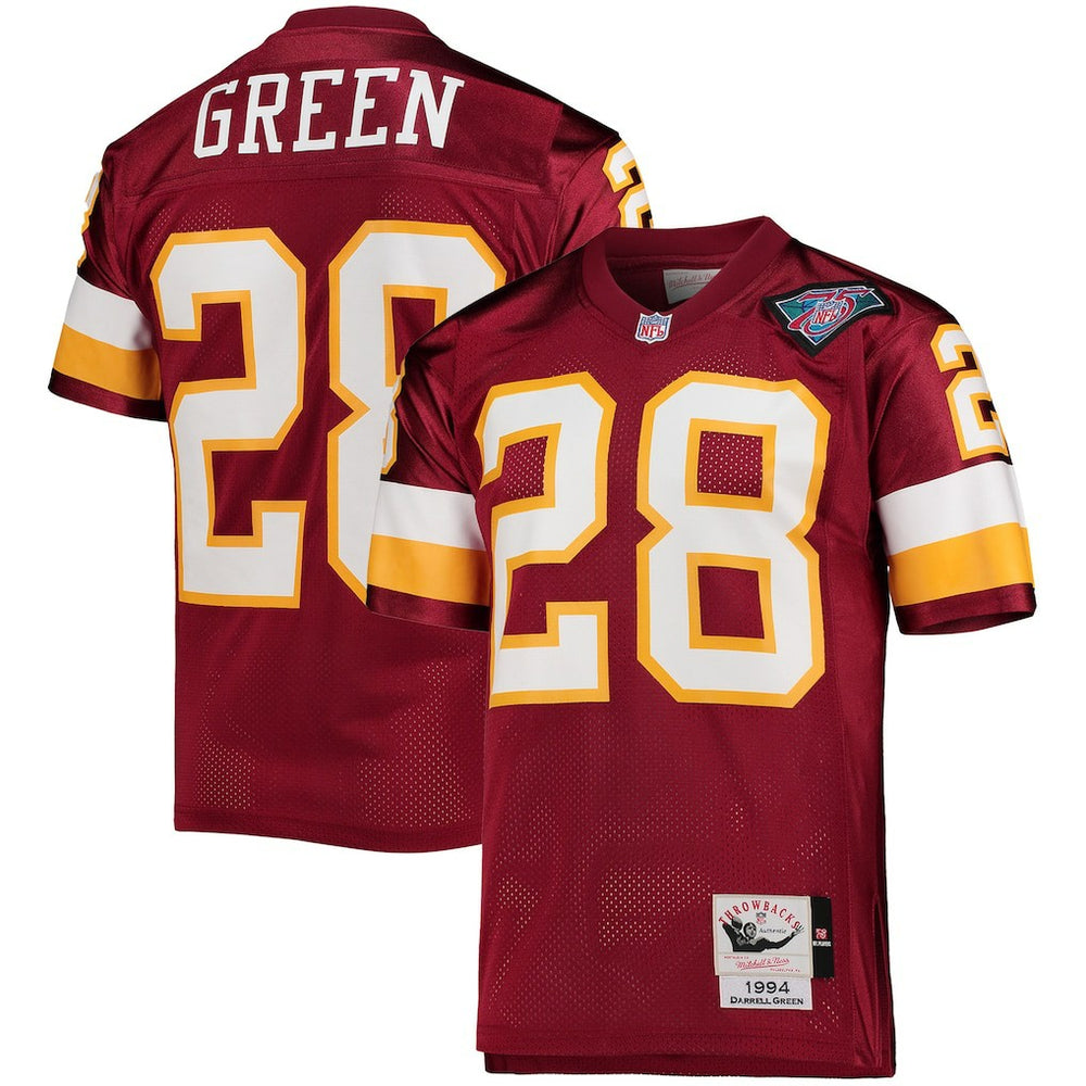 Darrell Green Washington Football Team 1994 Authentic Throwback Retired Player Jersey - Burgundy sale