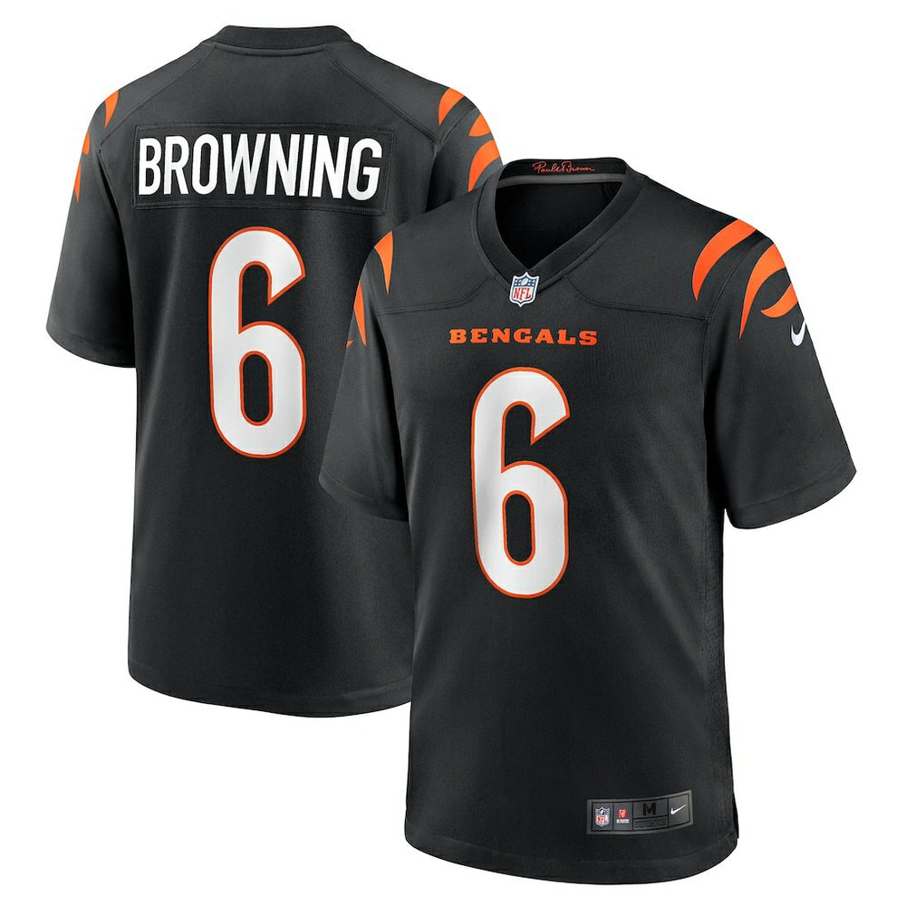 Jake Browning Cincinnati Bengals Game Jersey - Black | Nike on sale