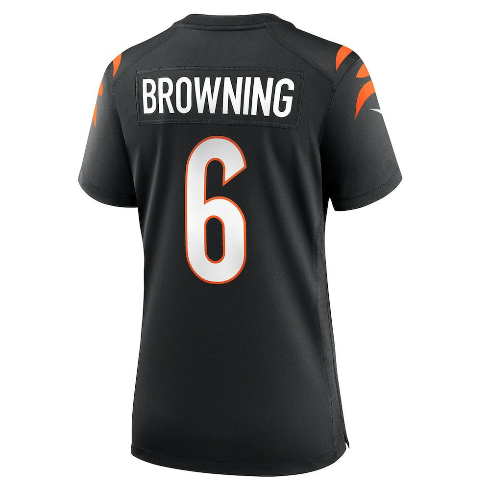 Jake Browning Cincinnati Bengals Women's Game Jersey - Black | Nike for sale