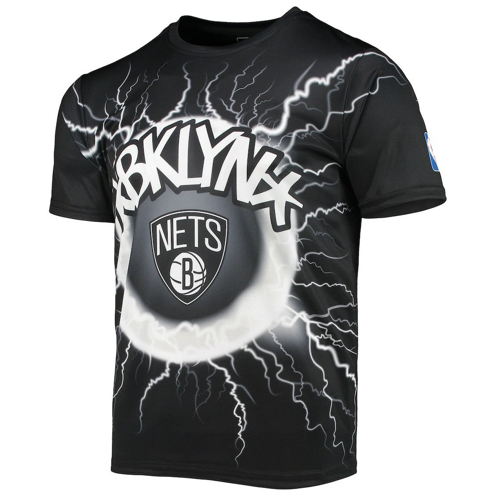 Brooklyn Nets FISLL Tornado Bolt T-Shirt - Black online