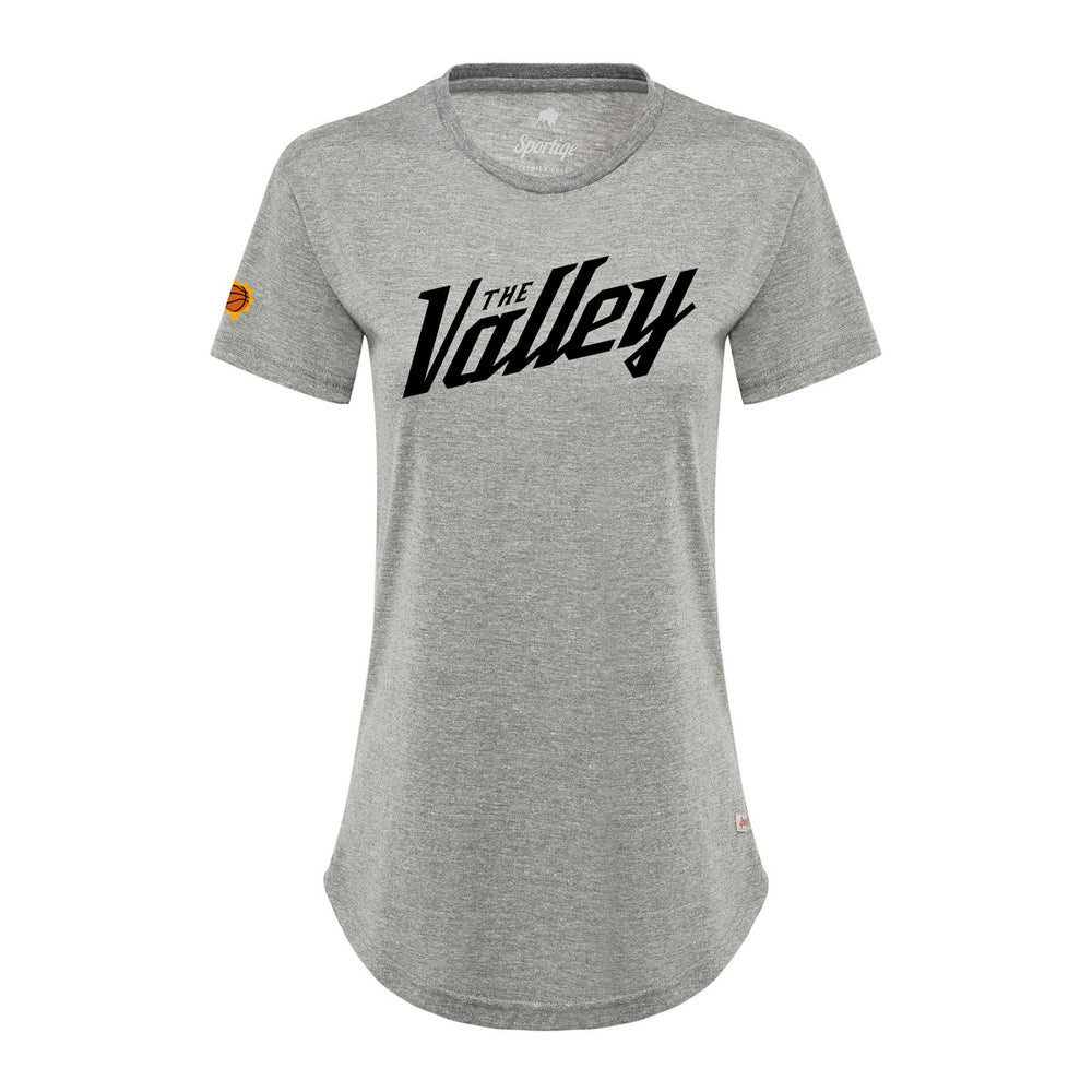 Phoenix Suns Sportiqe Women's 2021/22 City Edition Phoebe T-Shirt - Gray on sale